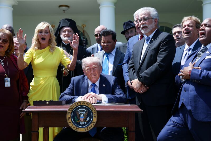 Paula White, Donald Trump