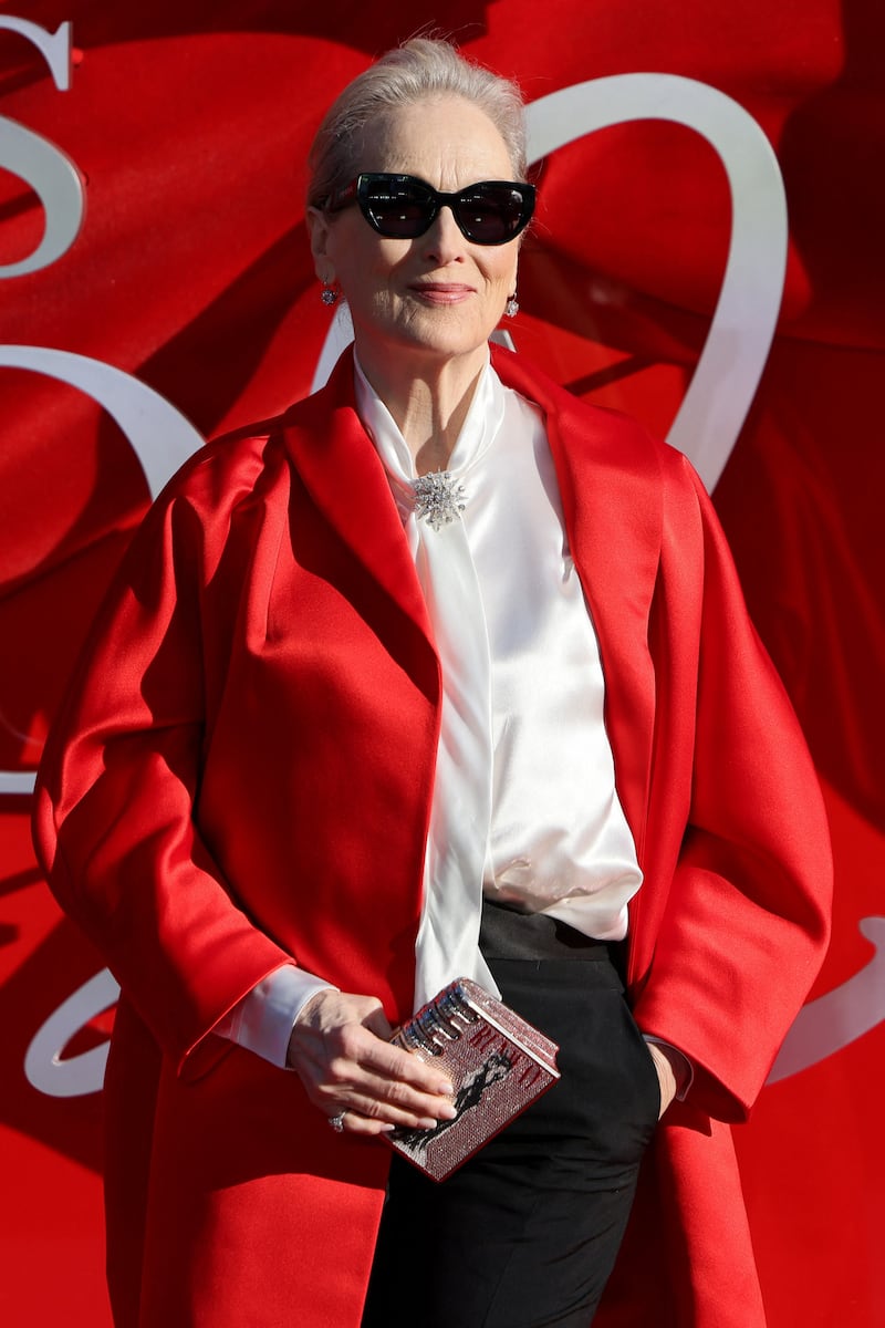 Meryl Streep attends the "The Devil Wears Prada 2" European premiere