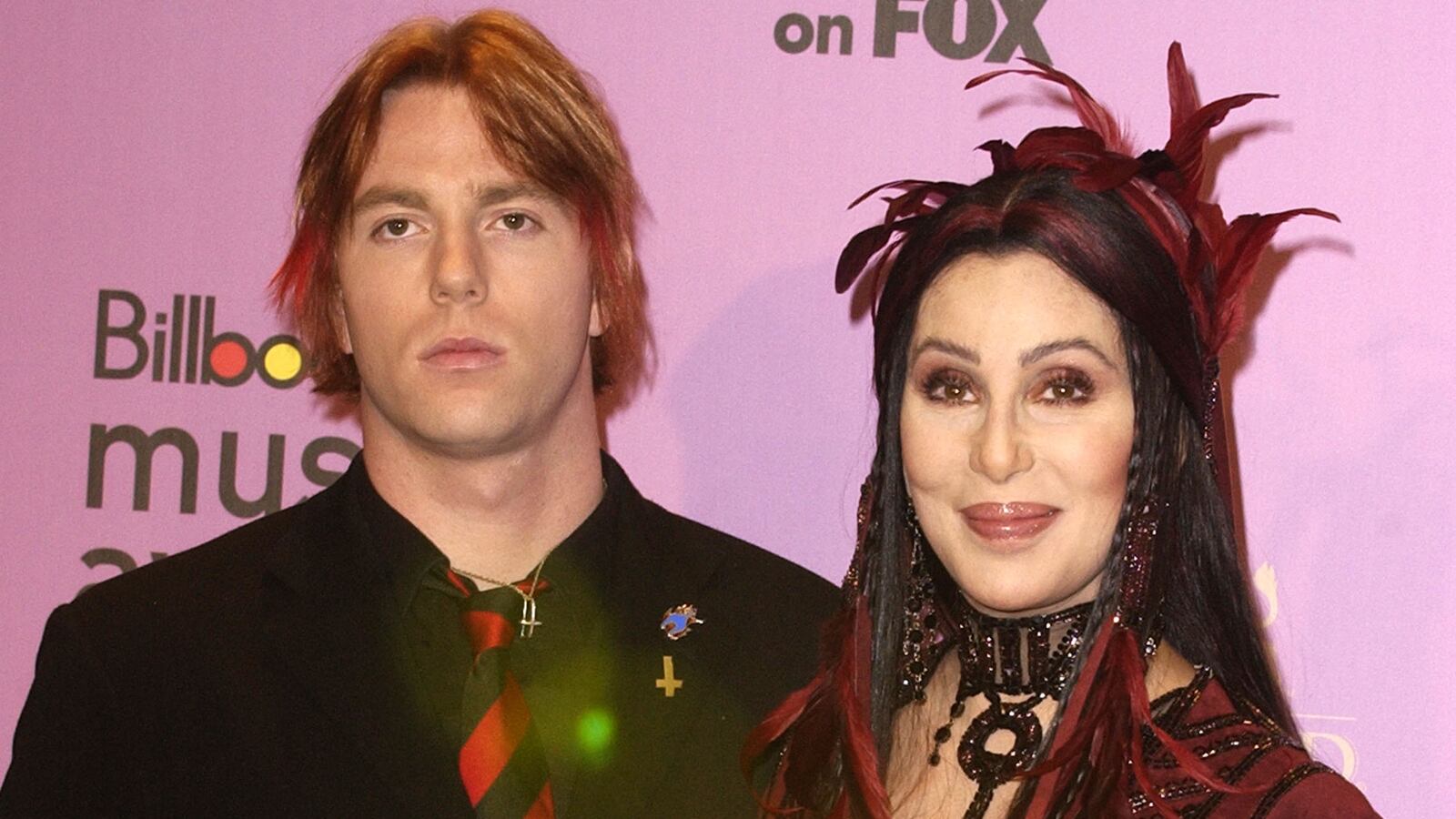 Elijah Blue Allman & Cher during 2002 Billboard Music Awards