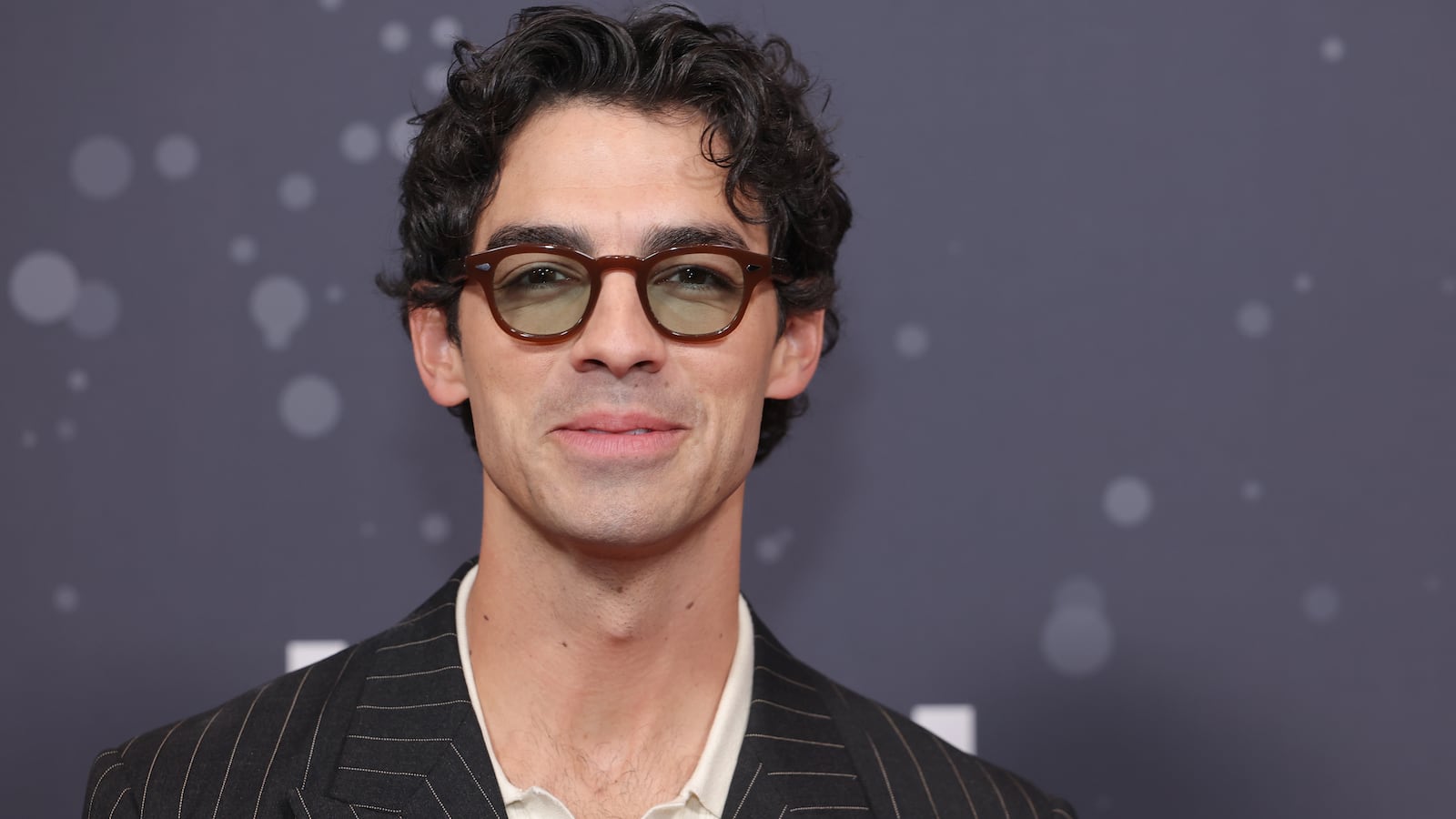 Joe Jonas attends Disney+'s "A Very Jonas Christmas Movie" New York Premiere at New York City Center on November 10, 2025 in New York City.