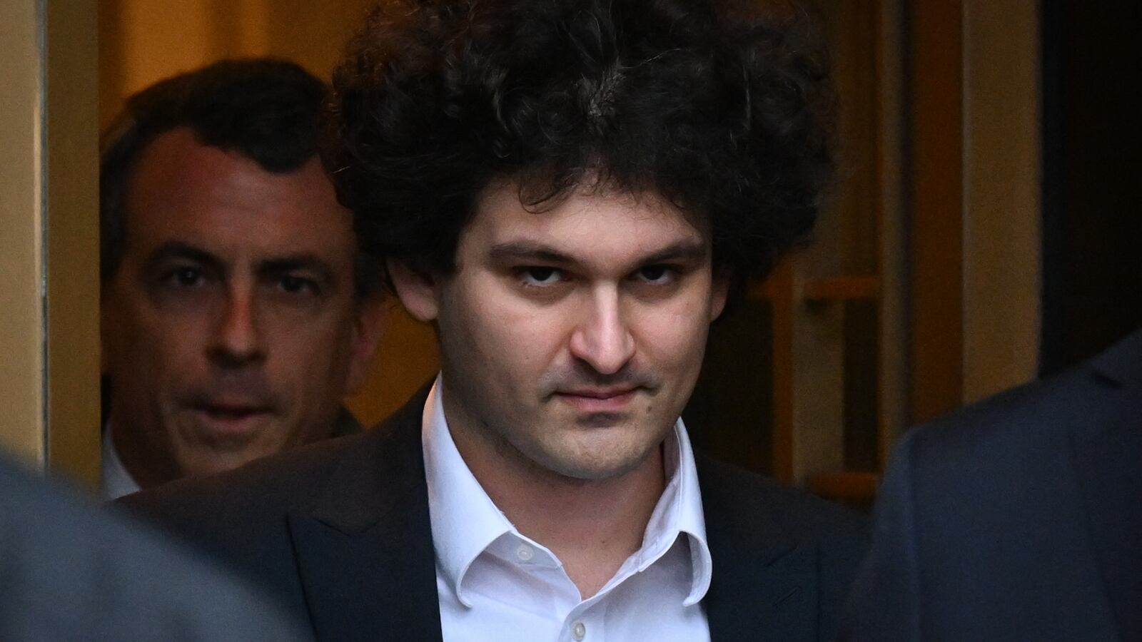 Former FTX chief executive Sam Bankman-Fried leaves Manhattan federal court, New York, January 3, 2023.
