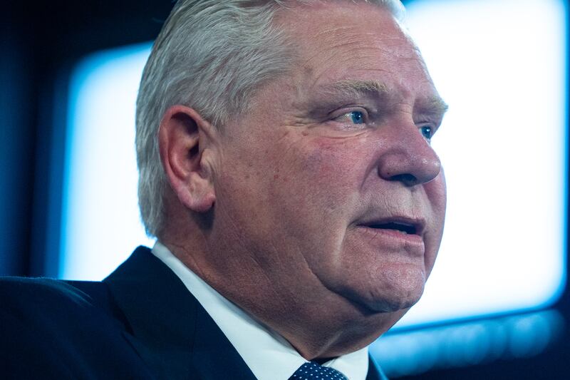 Ontario Premier Doug Ford