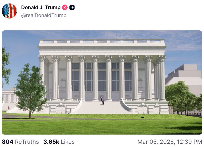 Donald Trump on Truth Social