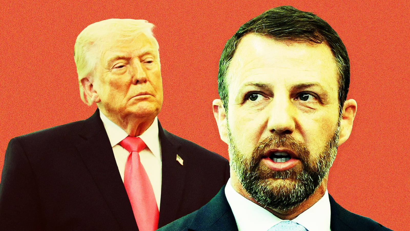 Markwayne Mullin, Donald Trump photo illustration