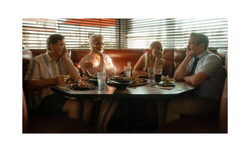 Jeremy Swift, Hannah Waddingham, Juno Temple, and Jason Sudeikis