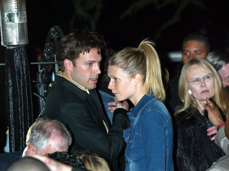 Ben Affleck and Gwyneth Paltrow are seen on March 23, 2002 in Los Angeles, California.