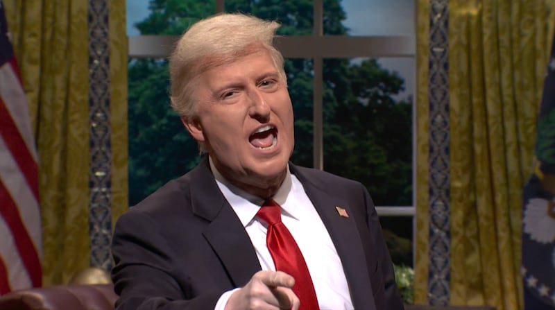 SNL, James Austin Johnson as Trump