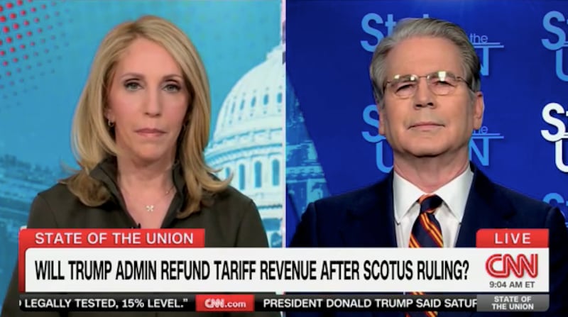 Scott Bessent on State of the Union with Dana Bash