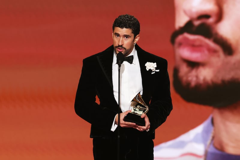 Bad Bunny Grammys 2026