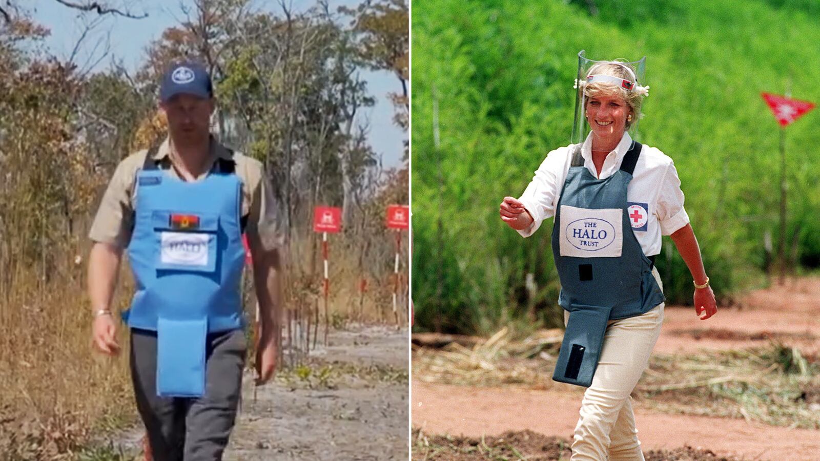 Prince Harry and Princess Diana