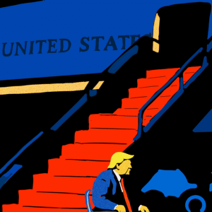 Donald Trump, animated gif illustration