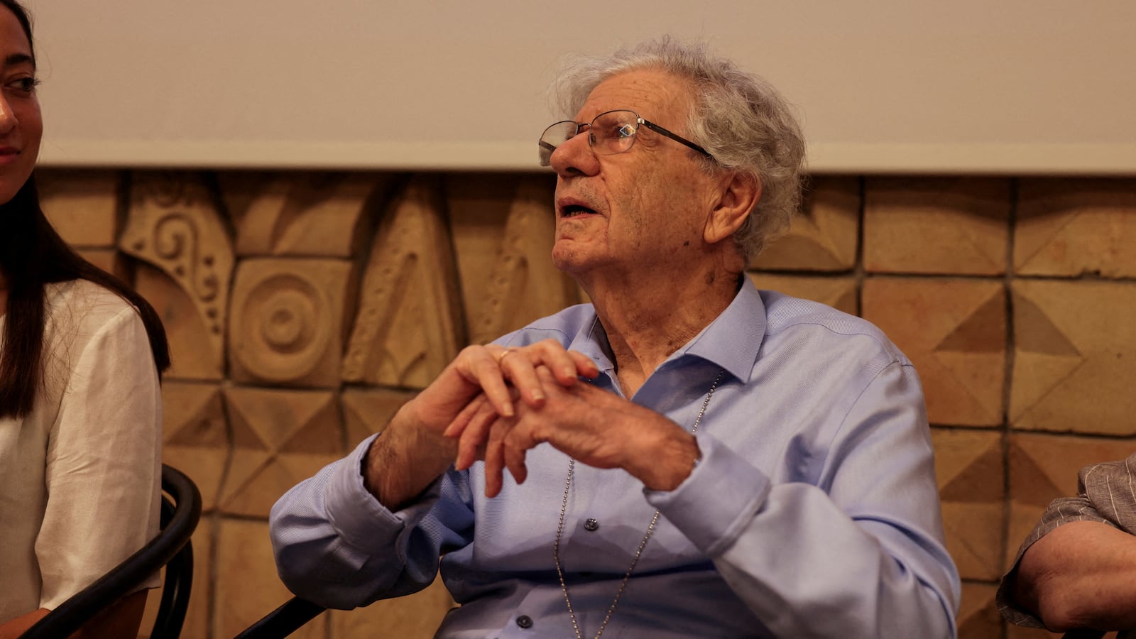 Former Israeli Supreme Court President, Aharon Barak.