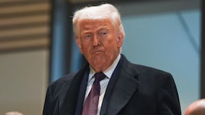 President Donald Trump, pictured Jan. 22, 2026, ranted that "fraudulent" polling should be a "criminal offense" in a post on Monday.