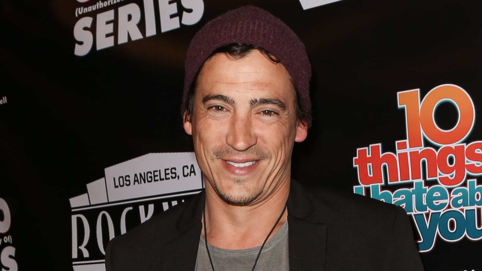 Actor Andrew Keegan attends the unauthorized musical parody of "10 Things I Hate About You" at Rockwell Table and Stage on March 22, 2019 in Los Angeles, California.