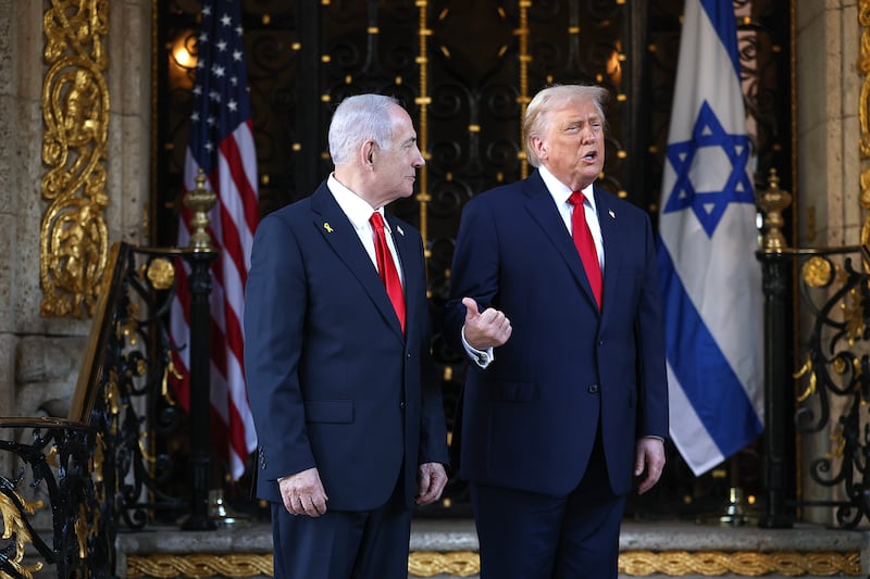 Trump's account of where things stand regarding a pardon for his pal Netanyahu was promptly denied by Israel's president.