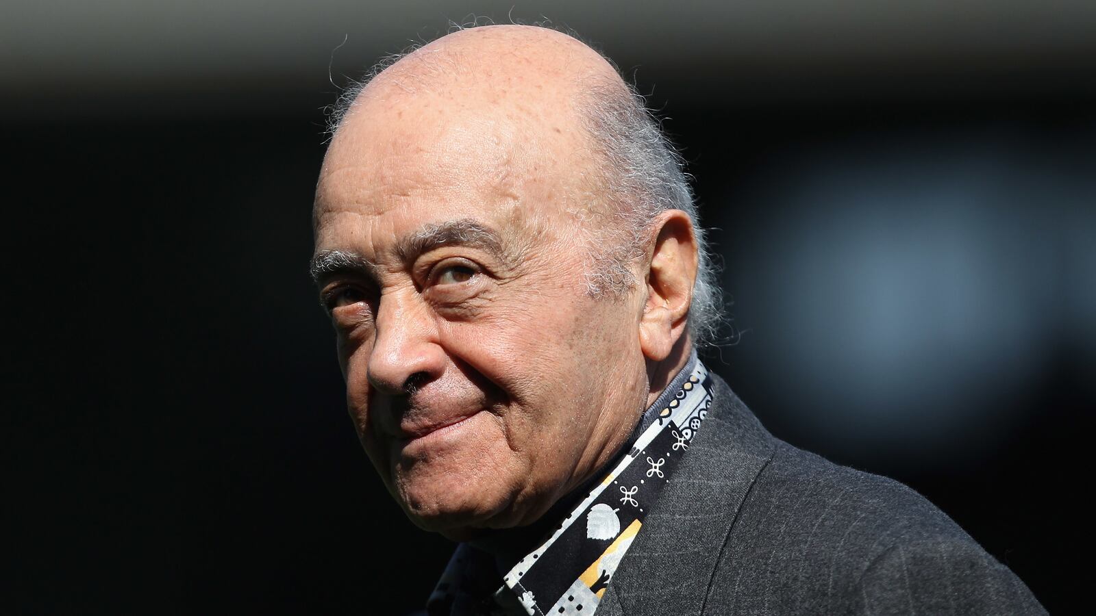 Mohamed Al-Fayed on April 17, 2010, in London, England.
