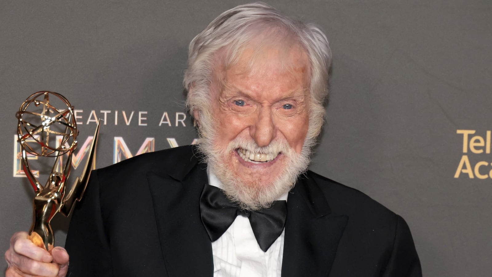 Dick Van Dyke, winner of the Emmy Award for Outstanding Variety Special (Pre-Recorded) for Dick Van Dyke 98 Years of Magic.