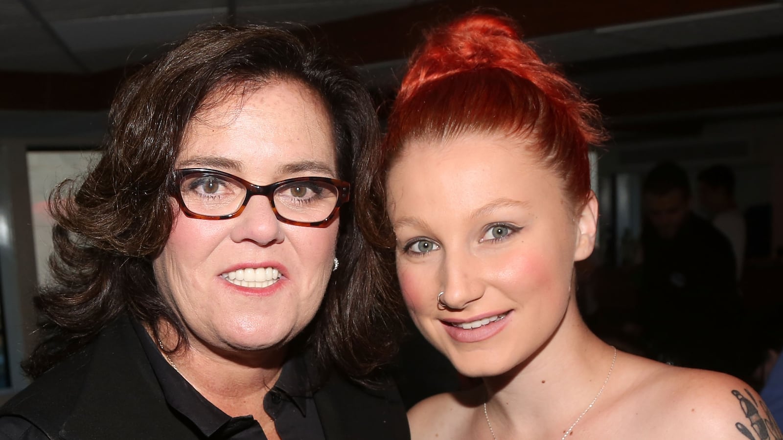 NEW YORK, NY - JUNE 20: (EXCLUSIVE COVERAGE) Rosie O'Donnell and Chelsea Belle O'Donnell pose at the "2nd Annual Fran Drescher Cancer Schmancer Sunset Cabaret Cruise" on The SS Hornblower Infinity Crusie Ship on June 20, 2016, in New York City.