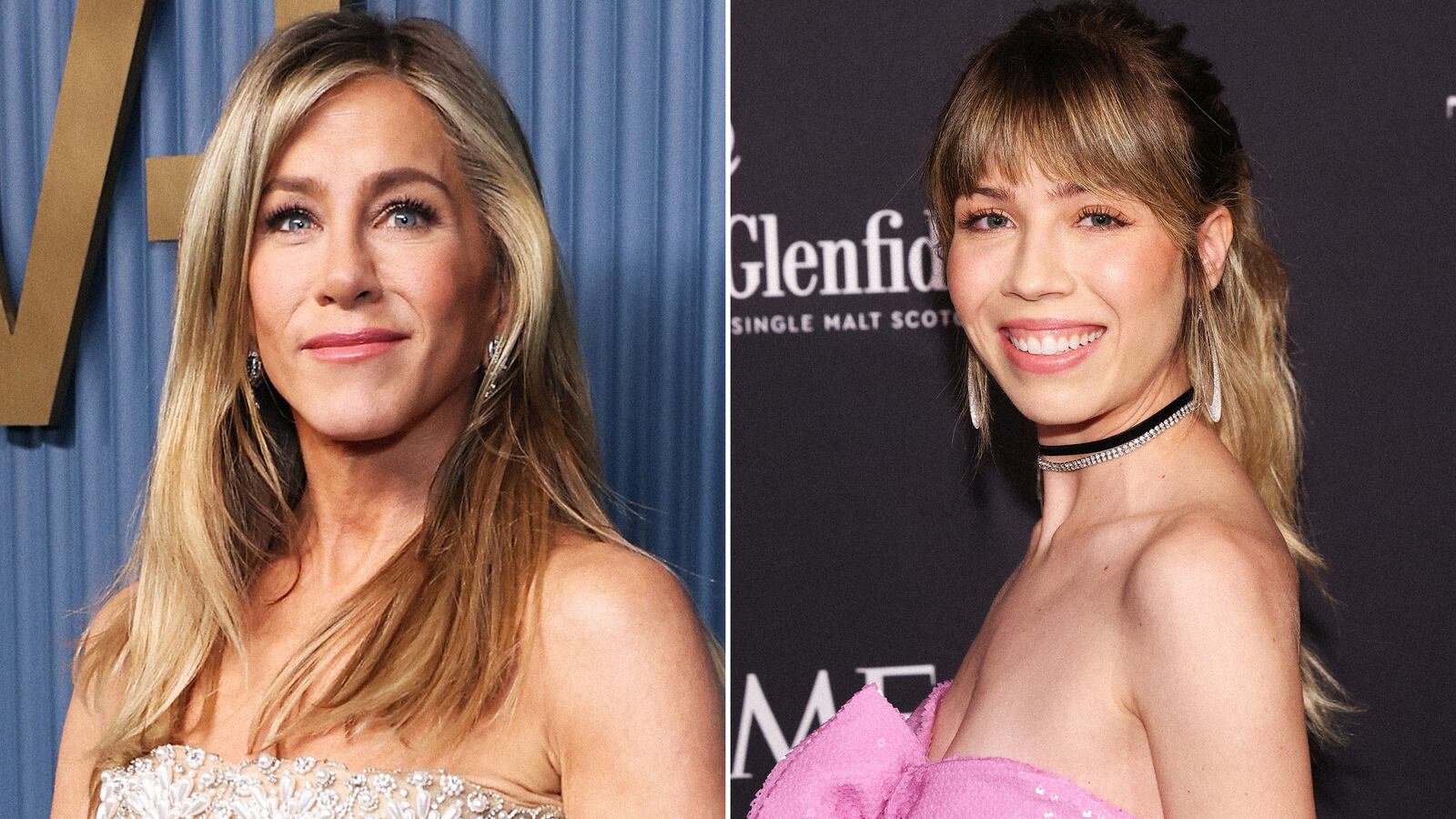 Jennifer Aniston and Jennette McCurdy.