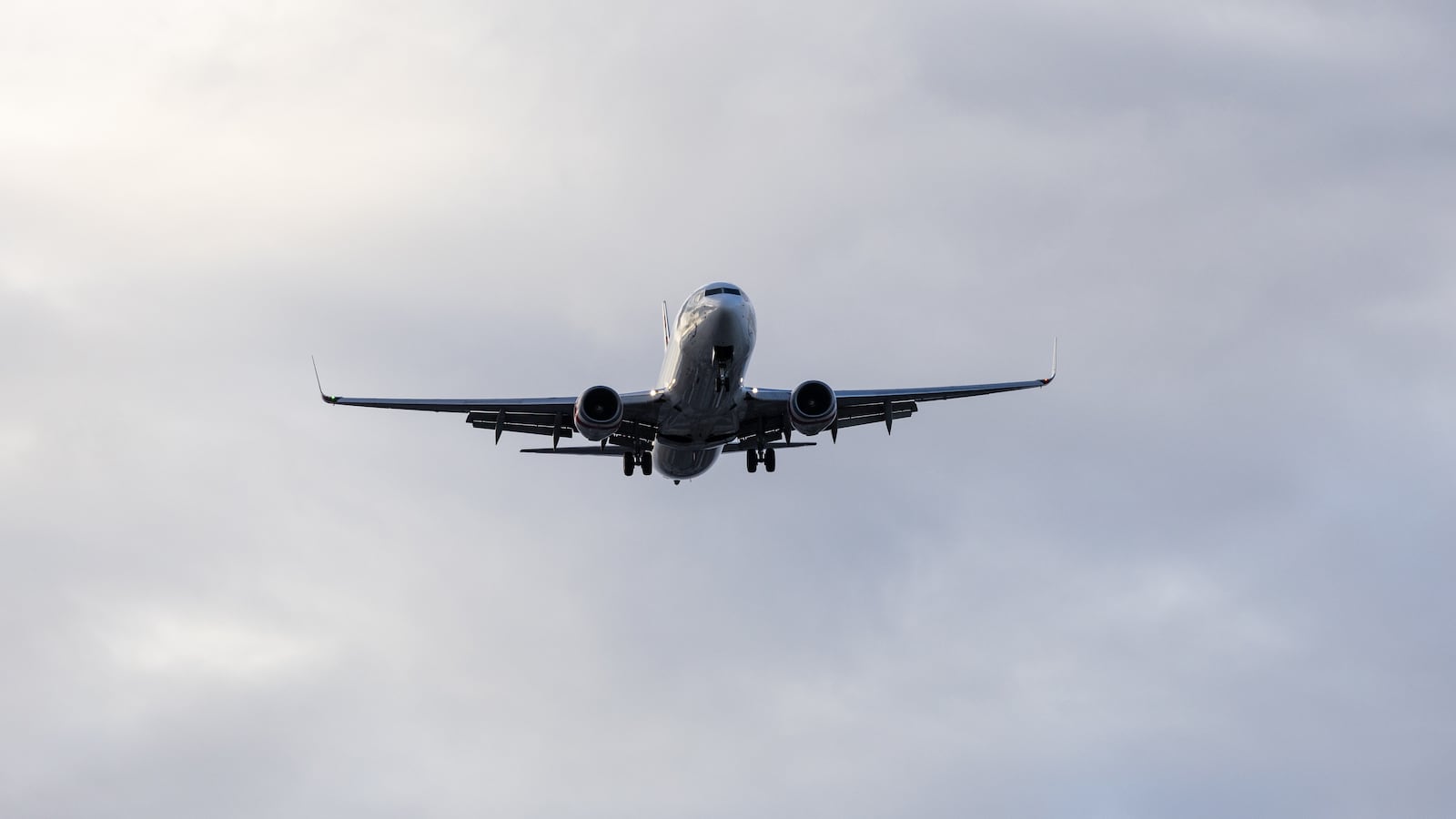 Stock photo of Boeing 737.