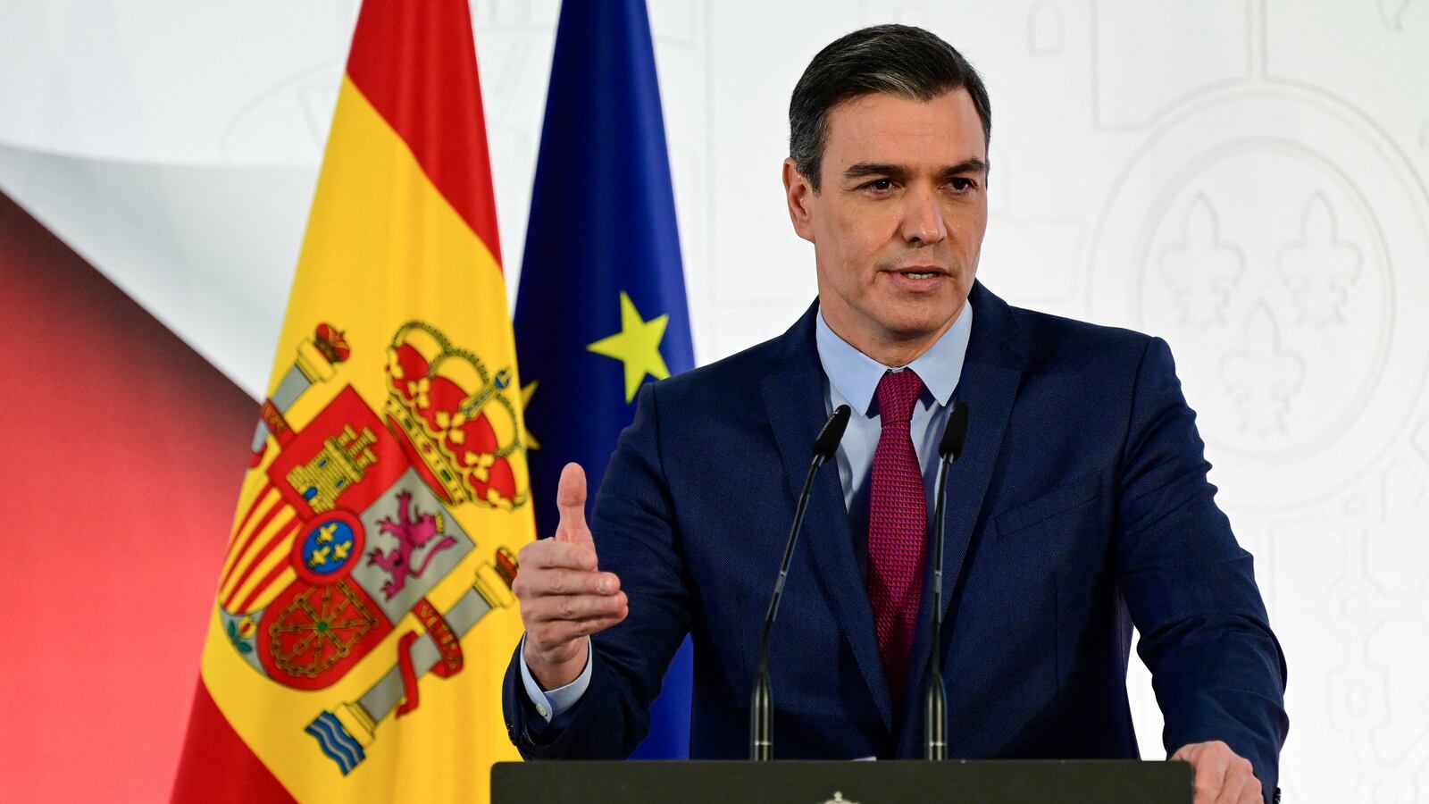 Spain's Prime Minister Pedro Sanchez