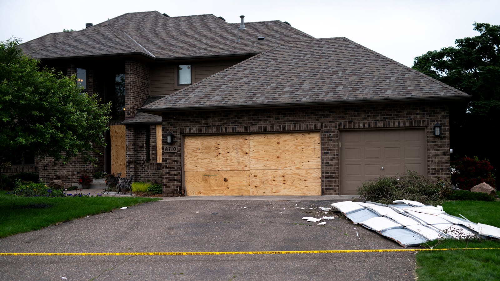 Someone reportedly broke into slain Minnesota Rep. Melissa Hortman's boarded up home.