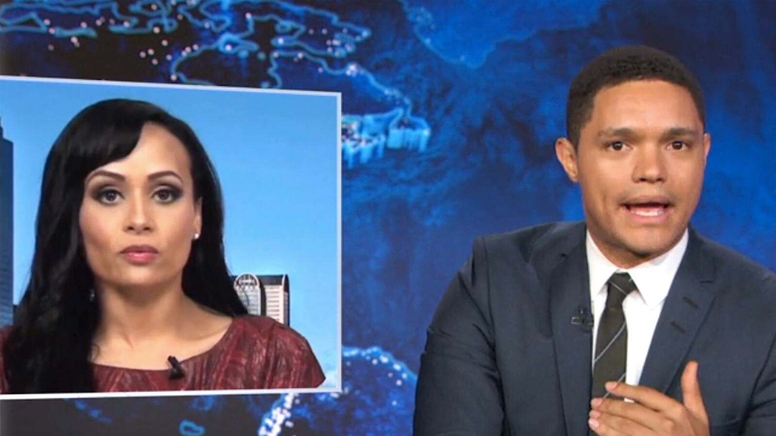 articles/2016/08/16/daily-show-s-trevor-noah-trump-spox-katrina-pierson-has-the-hardest-job-in-the-world/160815-wilstein-daily-show-pierson-tease_xzpplt