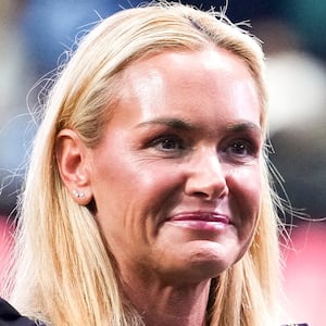 Vanessa Trump, girlfriend of Tiger Woods of Jupiter Links GC, looks on before a match between Jupiter Links GC and The Bay Golf Club at SoFi Center on March 03, 2026 in Palm Beach Gardens, Florida.