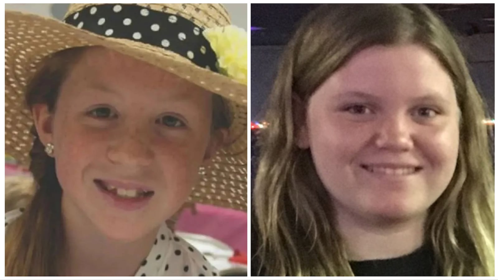 Abby Williams and Libby German smiling in side-by-side photos.