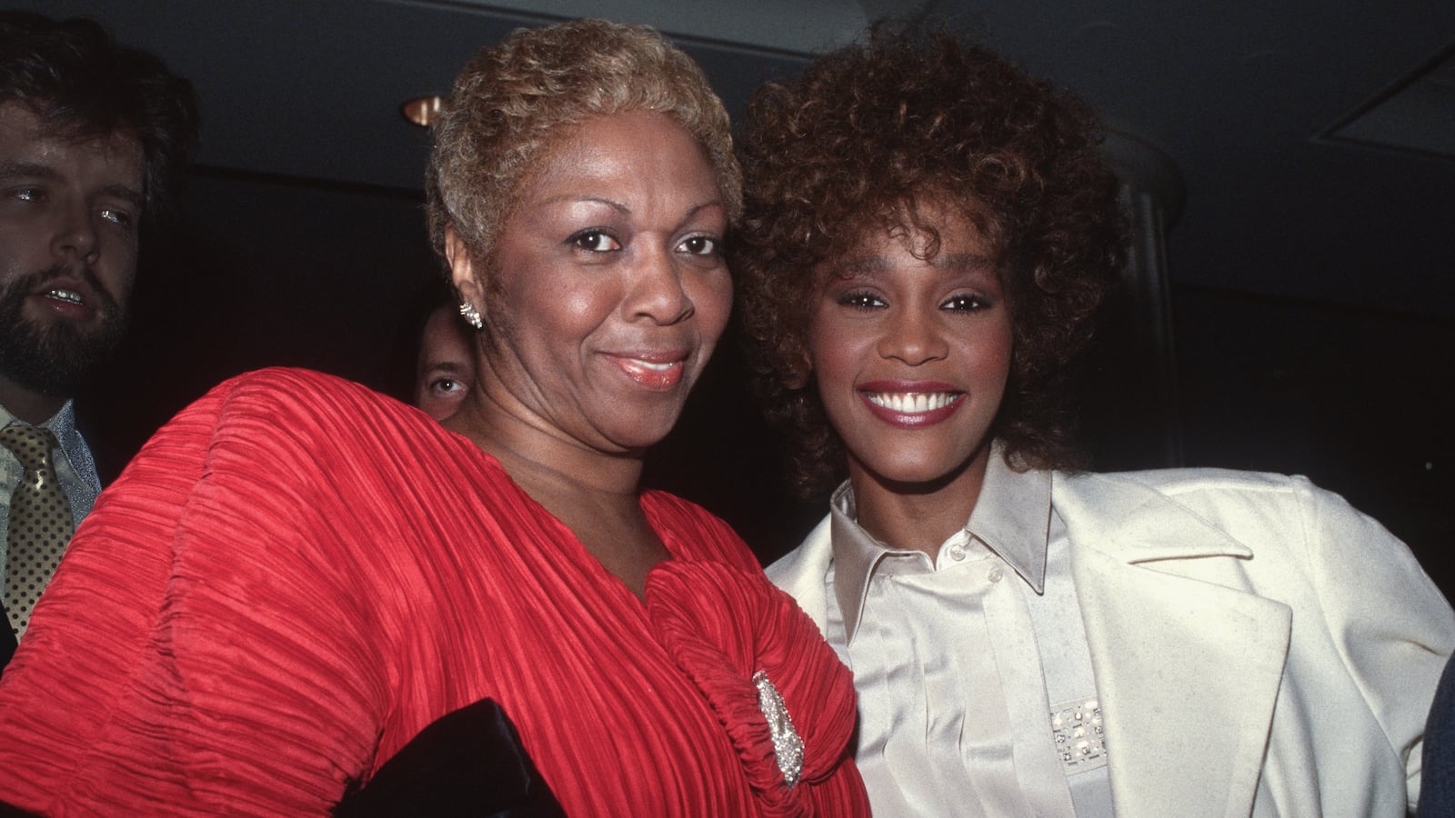 Singers Whitney Houston and her mother, Cissy Houston