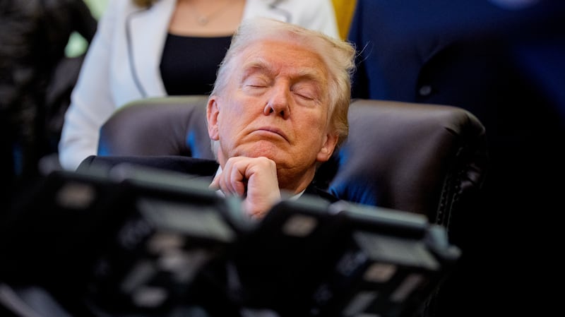 WASHINGTON, DC - NOVEMBER 06: U.S. President Donald Trump appears at an event on lowering drug prices in the Oval Office at the White House on November 06, 2025 in Washington, DC. Trump announced that his administration has reached agreements with drugmakers Eli Lilly and Novo Nordisk that would lower the price of some GLP-1 weight loss medications. (Photo by Andrew Harnik/Getty Images)