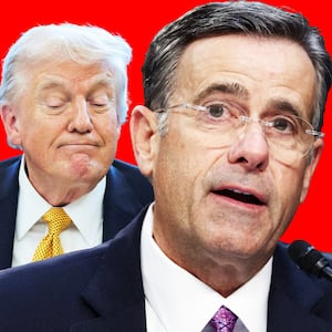 Donald Trump and John Ratcliffe.