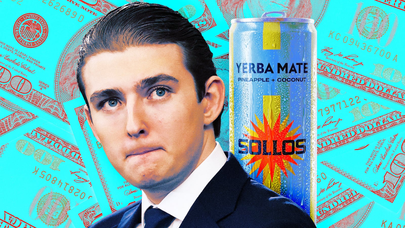 Barron Trump, Sollos Yerba Mate.