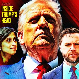 Usha Vance, Donald Trump and JD Vance