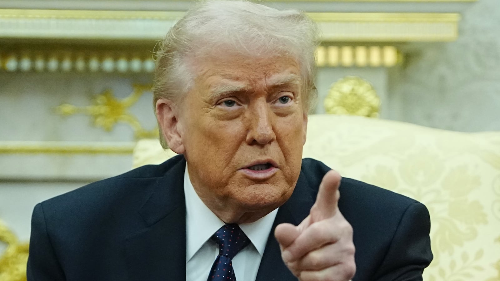 President Trump rants about European allies, Spain and the United Kingdom, in the Oval Office on March 3 after starting a war with Iran.