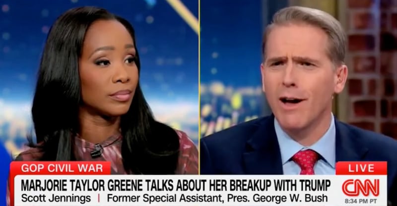 Scott Jennings talks MTG on CNN.