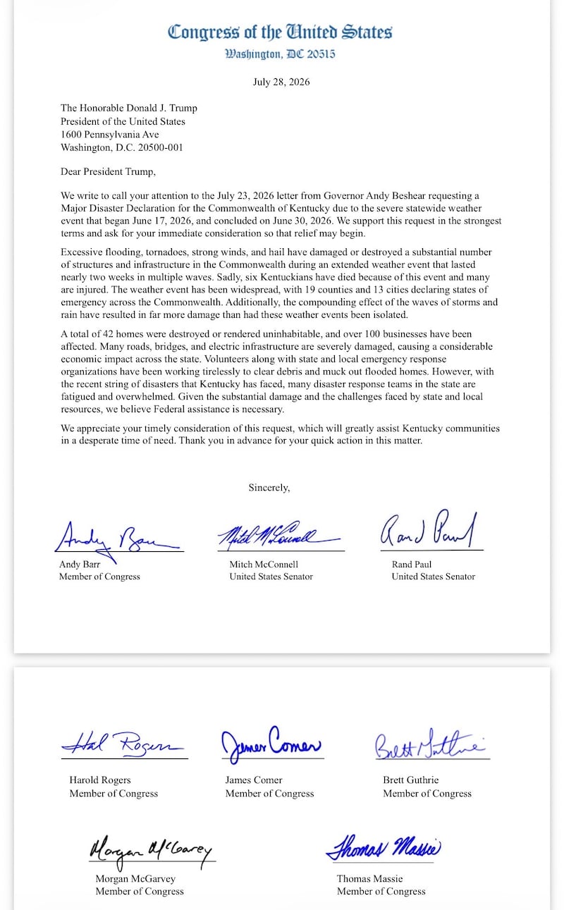The letter McConnell signed.