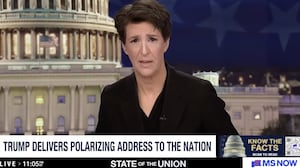 Rachel Maddow on Trump's SOTU speech.