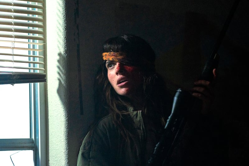 Adria Arjona in Onslaught.