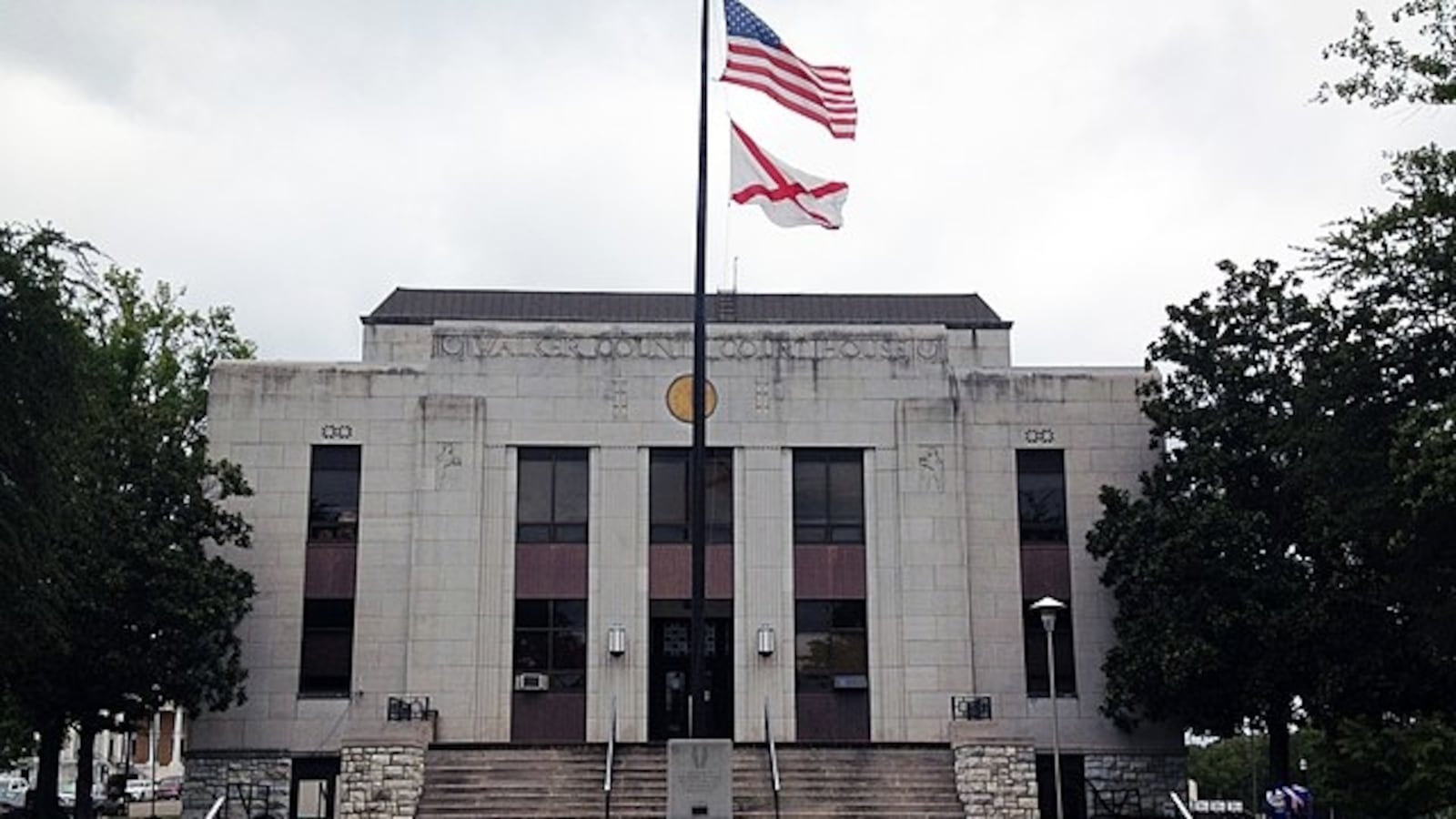 The Walker County, Alabama courthouse.