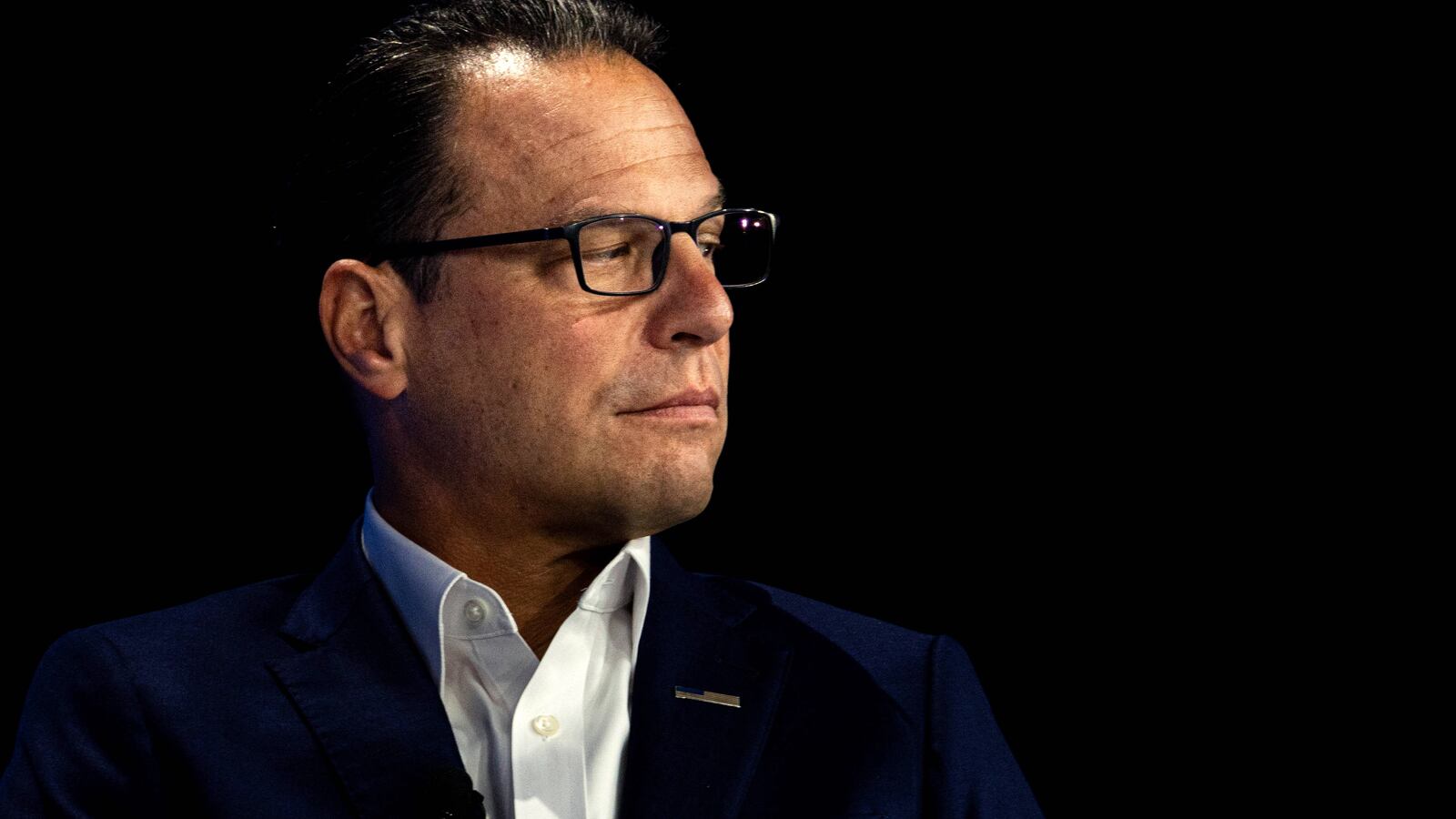 Governor of Pennsylvania Josh Shapiro speaks on a panel during the Clinton Global Initiative's (CGI) annual gathering on September 23, 2024 in New York City.