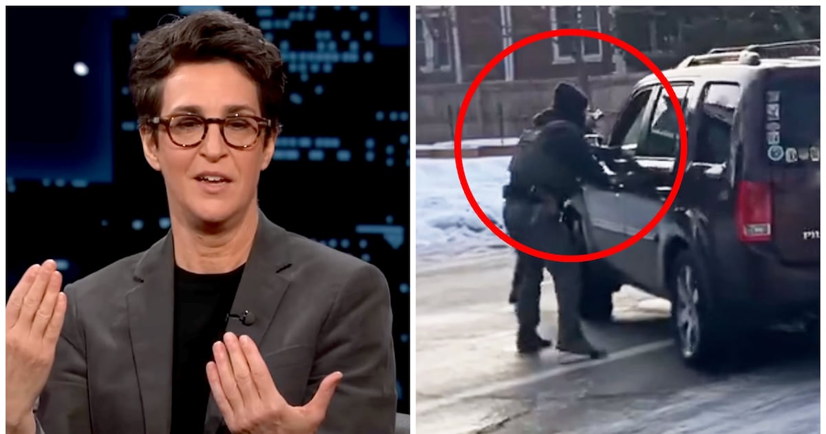 Rachel Maddow Shocked by ICE ‘Lies’: ‘Believe Your Own Eyes’