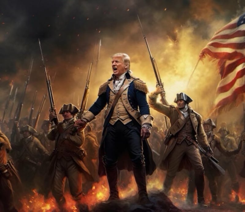 Donald Trump on Truth Social [AI-generated]
