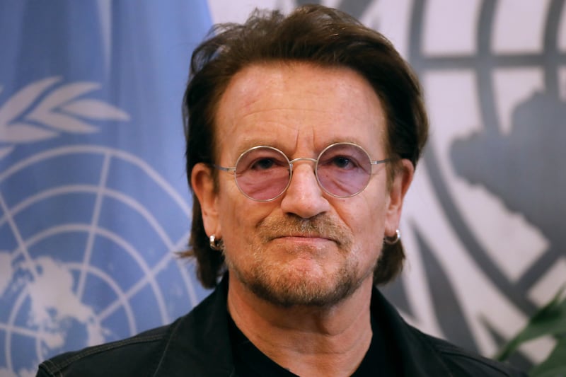 The musician and social activist Bono