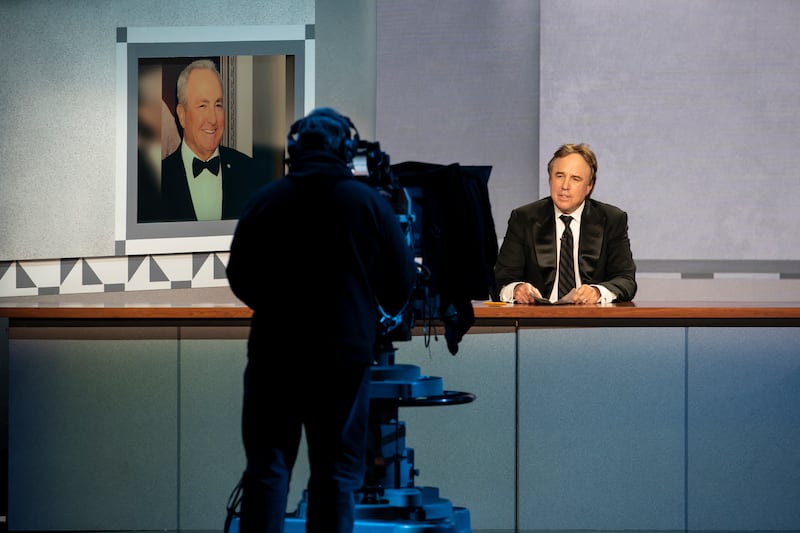 WASHINGTON - DECEMBER 5: Kevin Nealon appears during THE 44th ANNUAL KENNEDY CENTER HONORS, broadcasting Wednesday, Dec. 22 (9:00-11:00 PM, ET/PT) on the CBS Television Network, and available to stream live and on demand on Paramount+. Honorees include Justino Diaz, Berry Gordy, Lorne Michaels, Bette Midler and Joni Mitchell. (Photo by Scott Suchman/CBS via Getty Images)