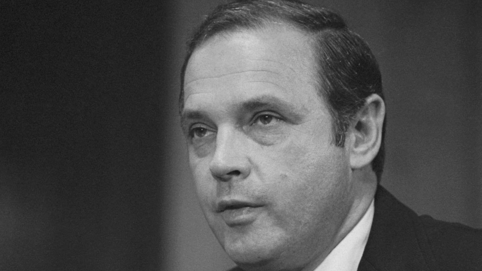 Alexander P. Butterfield, a former White House Deputy Assistant who now is head of the Federal Aviation Administration, testifies at the Senate Watergate Committee hearing July 16. A surprise witness, Butterfield said that listening devices were installed in the White House in the summer of 1970. Later, the White House confirmed that virtually all of the President Nixon's official conversations in the White House and on his personal telephones since early 1971 had been recorded.