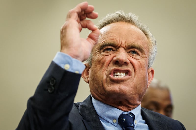 U.S. Secretary of Health and Human Services Robert F. Kennedy Jr. testifies before the House Appropriations Committee on May 14, 2025 in Washington, D.C.