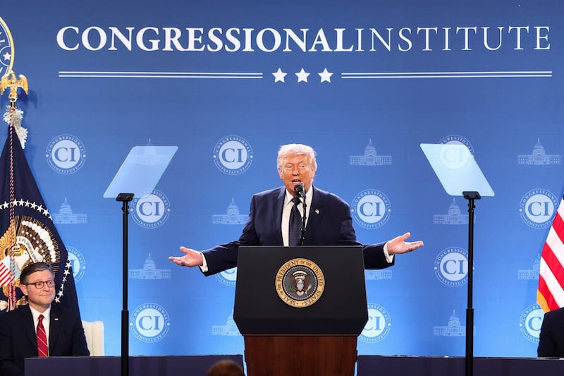 Donald Trump Mike Johnson