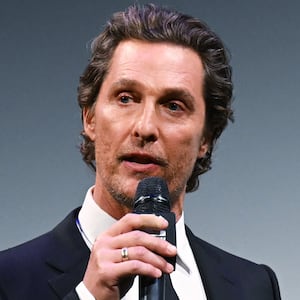 Matthew McConaughey at "The Rivals of Amziah King" Premiere during SXSW Conference & Festivals at the Paramount Theatre on March 10, 2025 in Austin, Texas.