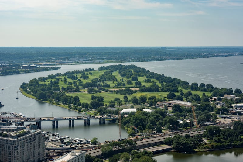 East Potomac Golf Links sits in Washington, D.C., U.S., August 26, 2026. REUTERS/Daniel Heuer